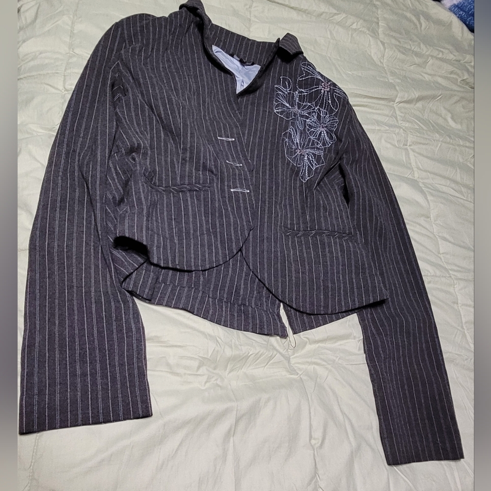 Zinc black Sleeve jacket fully lined L